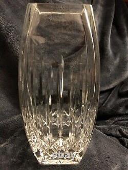 Estate Waterford Crystal Lismore 10 Square Vase Retired #107757