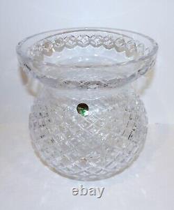 Exquisite Large Waterford Crystal Beautifully Cut & Shaped 9 Vase 9 Pounds