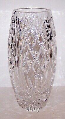 Exquisite Waterford Crystal Master Cutter Collection Beautifully Cut 10 Vase