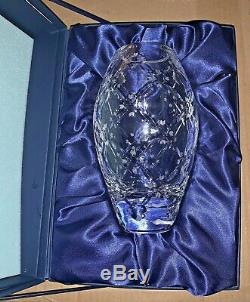 Faberge Atelier Cut Crystal Vase W Case