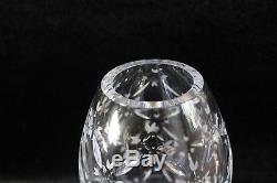 Faberge Atelier Cut Crystal Vase in Presentation Box Signed
