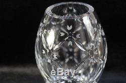 Faberge Atelier Cut Crystal Vase in Presentation Box Signed