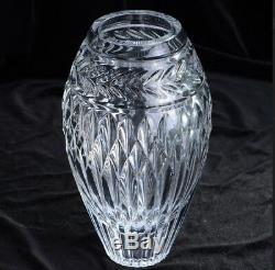 Faberge Cut Crystal Monplaisir Petite Vase 8 1/2