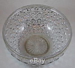 French Cut Crystal Bowl