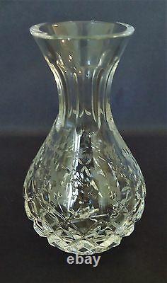 Gallia By Rogaska Cut Crystal Violet Vase