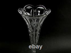 Genuine Large Antique 12 Heisey #353 Colonial Flat Panel Cut Crystal Vase