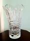 Gorgeous %24 Pbo Bohemia Lead Crystal Vase In Excellent Condition & Cut