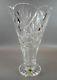 Heavy Waterford Cut Crystal Vase 12 Vase Mint With Label