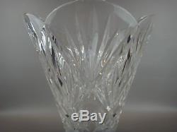 HEAVY Waterford Cut Crystal Vase 12 Vase MINT WITH LABEL