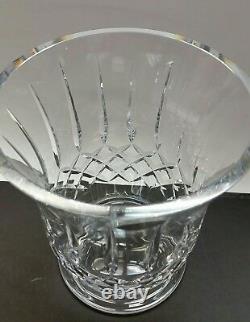 Hand Cut glass vase hand polished 24% lead crystal custom customize