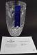 House Of Waterford 10 Handmade Coin, Fan & Wedge Cut Crystal Castle Vase