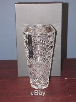 LARGE WEXFORD INTRICATE CUT LIMITED EDITION WATERFORD VASE 77/400 made IRELAND
