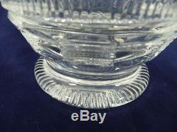 LOVELY PRE-OWNED WILLIAM YEOWARD CRYSTAL VASE/DEEP BOWL withFINELY CUT PATTERN