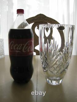 Large Rogaska Cut Glass Crystal Vase