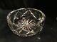 Large And Heavy St. Louis Cut Crystal Bowl 8 3/4 Wide X 3 3/4 High, Signed