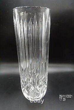 Lovely WATERFORD Crystal Lismore Vase 10