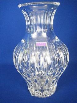 MARQUIS by WATERFORD SHERIDAN Cut Crystal 10 Amphora Vase