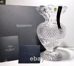 NEW House Waterford Crystal MASTER CUTTER COLLECTION Vase 12 Made IRELAND NIB