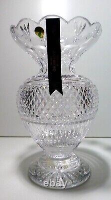NEW House Waterford Crystal MASTER CUTTER COLLECTION Vase 12 Made IRELAND NIB