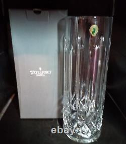 NEW Waterford Large Lismore Straight 12 Tall Vase MINT n Original Box MSP $298