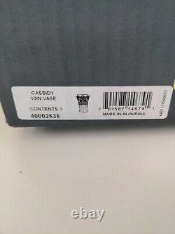 NEW in Box Waterford Cassidy Vase, 10 Cut Crystal