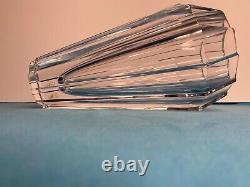 Orffers Crystal Vase MR 5100-22 Sigma 8.5 Heavy Cut Lead Crystal