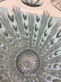 Pairpoint Crystal Vase 10H 4 Diameter