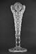 Queens 12 Trumpet Vase Hawkes Antique American Brilliant Period Cut Glass