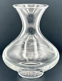 Queen Lace Cut Crystal Decanter Vase American Wildlife Series Quail Bird 20 oz