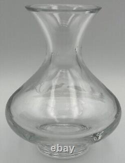 Queen Lace Cut Crystal Decanter Vase American Wildlife Series Quail Bird 20 oz