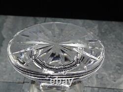 RARE Gorgeous 7 Footed Vase Comeragh Waterford Crystal signed Excellent Cond