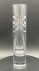 Ralph Lauren Modern Cut Rare Crystal 9.5 Cylinder Bud Vase Extremely Htf Minty