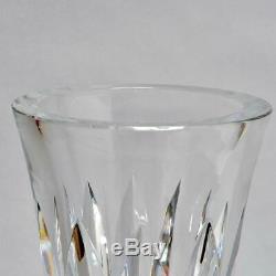 Rare Baccarat France Heavy Cut Crystal Brigitte Vase 15 Signed