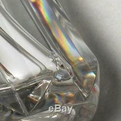 Rare Baccarat France Heavy Cut Crystal Brigitte Vase 15 Signed