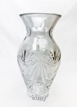 Rare Stunning Vintage 12 Flower Vase by Waterford Cut Crystal FREE SHIPPING