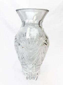 Rare Stunning Vintage 12 Flower Vase by Waterford Cut Crystal FREE SHIPPING