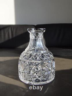 Rare Vintage Cut Lead Crystal Vase Height 19.0 cm (7.5)