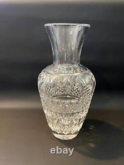 Rare Vintage Waterford Crystal Cut Crystal Heavy Vase, 12 Tall, 6 Widest