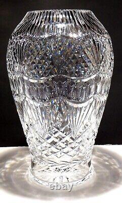 Rare Vintage Waterford Crystal Master Cutter 12 Vase Made In Ireland