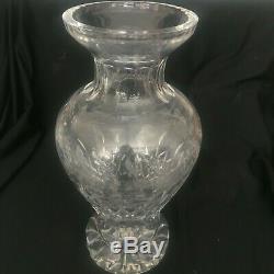 Rogaska Gallia large 13.5 Vase Fine Cut Lead Crystal in Superb Condition