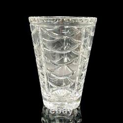 Royal Brierley/Swag Crystal Vase by Tiffany & Co. Hand Cut Lead Crystal Glass