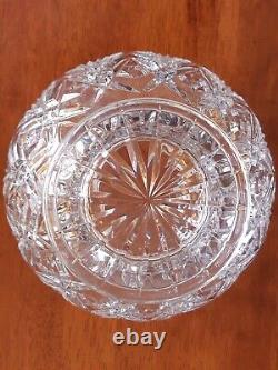 Royal Doulton Poland Crystal Rose Bowl Vase