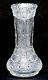 Stunning! Antique Abp American Brilliant Period Crystal Cut Glass Flower Vase