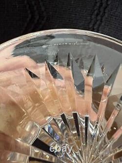 STUNNING Vintage Waterford Crystal 10 Footed Pedestal Trophy Vase Signed