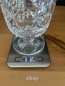 STUNNING Vintage Waterford Crystal 10 Footed Pedestal Trophy Vase Signed