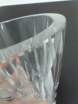 Saint Louis Crystal ST LOUIS CRISTAL FRANCE Camaret Clear Vase Signed Vintage