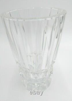 Saint Louis Crystal ST LOUIS CRISTAL FRANCE Camaret Clear Vase Signed Vintage