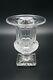 Saint Louis Versailles Medicis Vase Clear Cut Crystal Signed France H. 81/4 Vtg