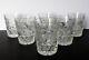 Set Of 6 Abp Cut Crystal Strawberry Tumblers Drinking Glasses