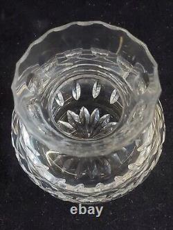 Signed Cartier Cut Crystal Vase 3.5 (Sp6)